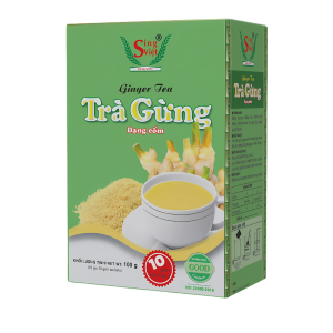 Trà Gừng Dạng Cốm - Hộp Xanh 100g