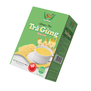 Trà Gừng Dạng Cốm - Hộp Xanh 100g