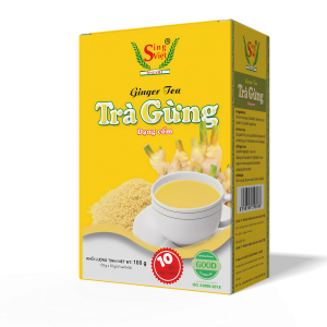 Trà Gừng Dạng Cốm - Hộp Vàng 100g