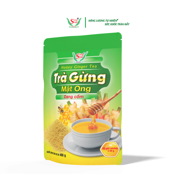 Trà Gừng Mật Ong Dạng Cốm
